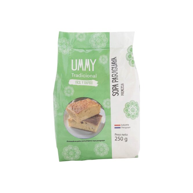 PRE MEZCLA SOPA PARAGUAYA UMMY 250GR