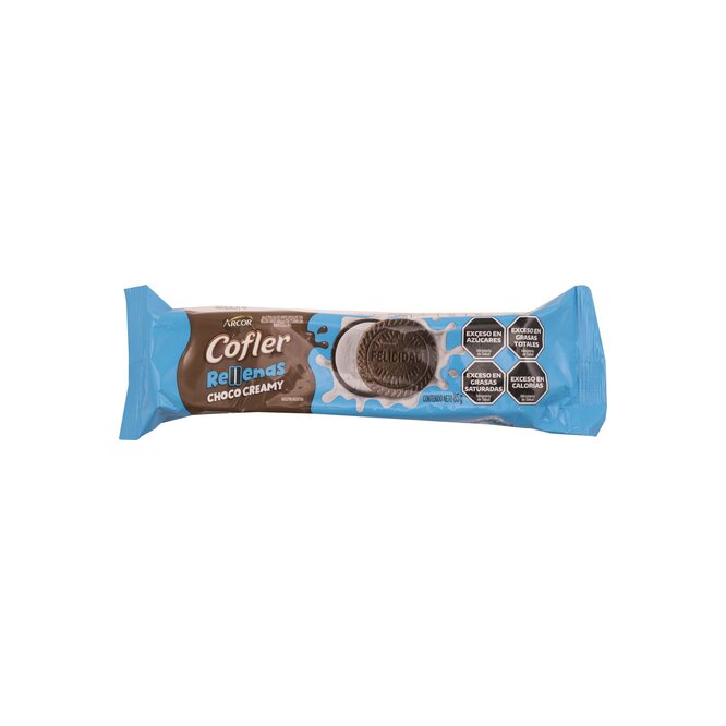 Galletitas rellena de choco creamy Cofler 85 gramos