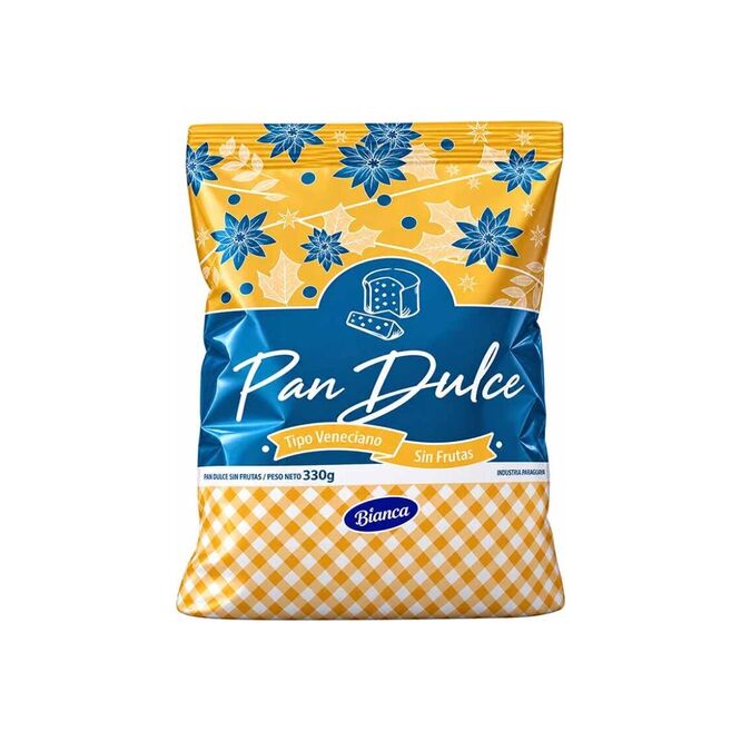 Pan dulce sin frutas Bianca 1 unidad