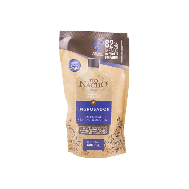 Shampoo Anticaída Engrosador Tío Nacho 400 ml