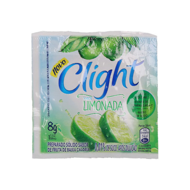 Jugo sabor limonada en polvo Clight 8 gramos