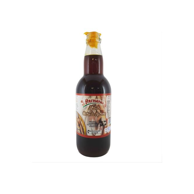 Miel de caña dulce botella 3 Hermanas 500 ml