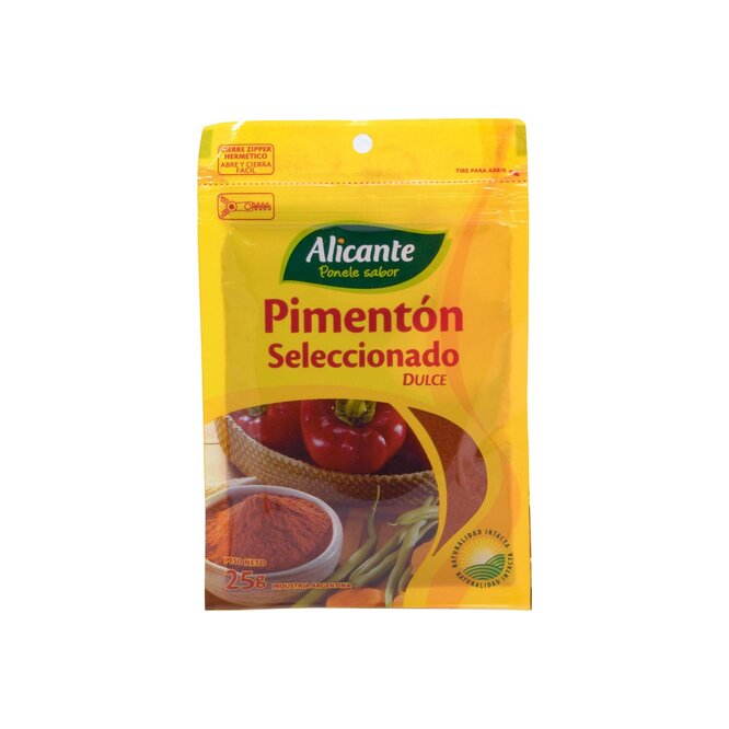 Pimenton Rac 🛒 PIMENTON SELECCIONADO DULCE ALICANTE 25G | Superseis Online – Sabemos ...