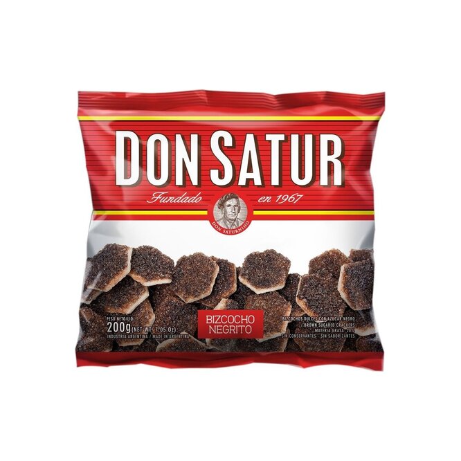 Bizcocho negrito Don Satur 200 gramos