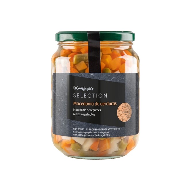 MACEDONIA D/VERDURAS FRASCO 450GR ECI