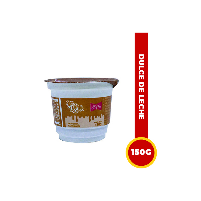 Dulce de leche Bon Gusto 130 Gramos