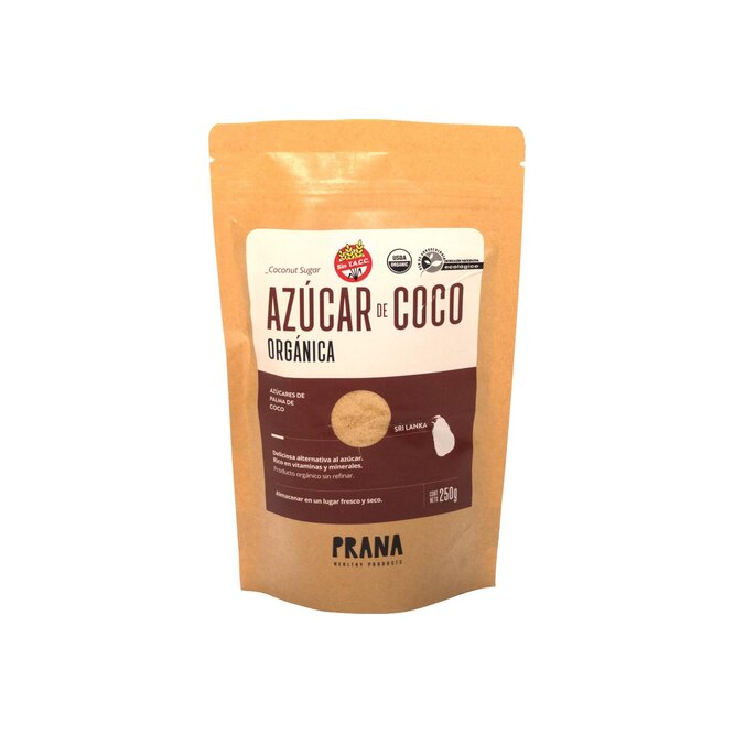 AZUCAR D/COCO ORGANICA PRANA 200GR PAQ