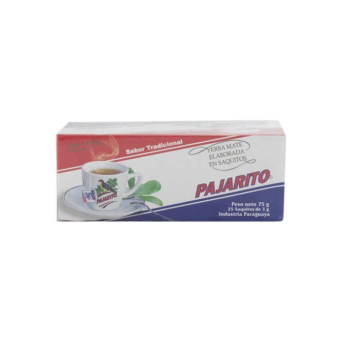 Mate cocido paquete Pajarito 25 unidades