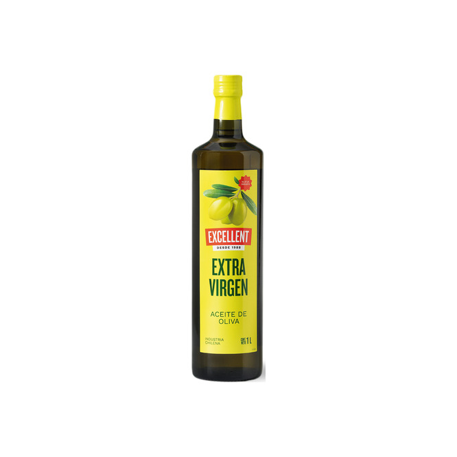 Aceite de oliva extra virgen en botella Excellent 1 litro
