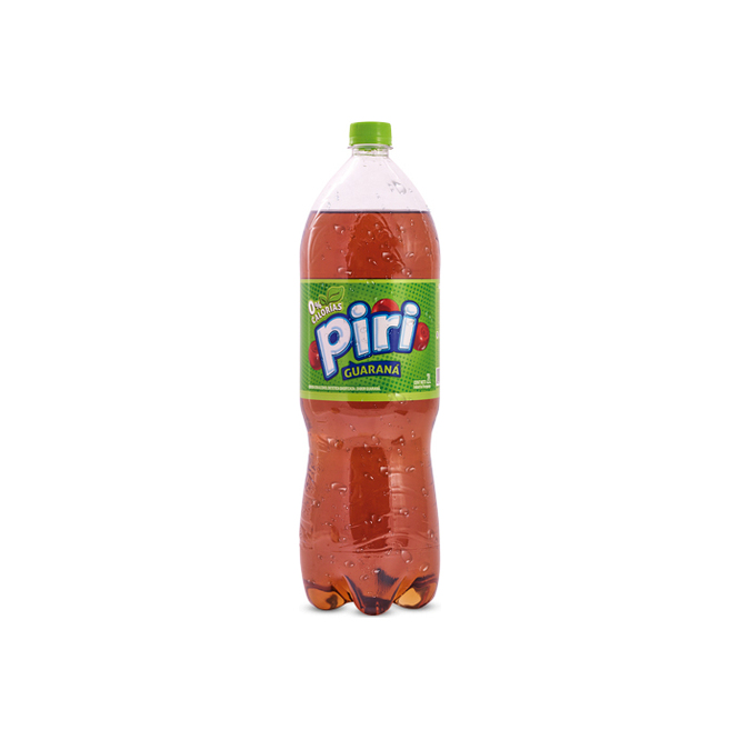 Gaseosa cero calorías sabor guaraná Piri 2 litros