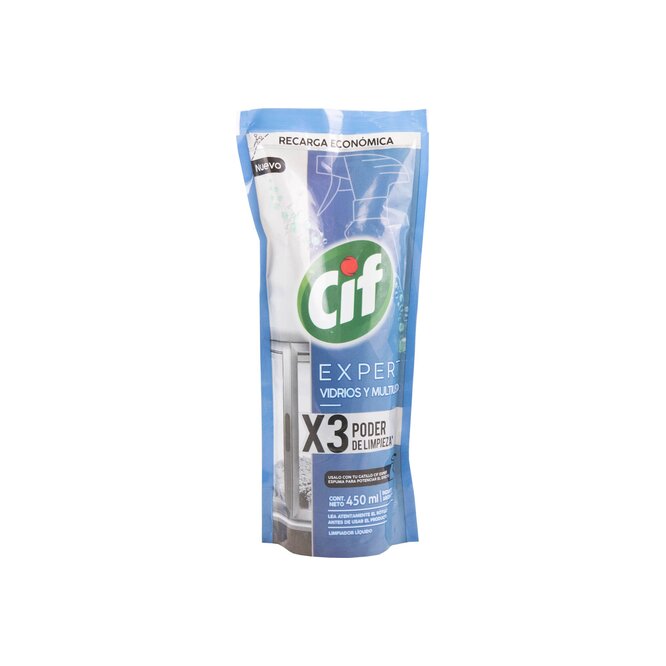 Limpiador para vidrios Cif 450 ml