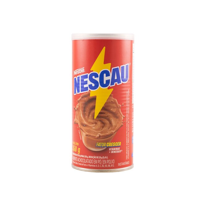 Chocolate en polvo frasco Nescau 350 gramos