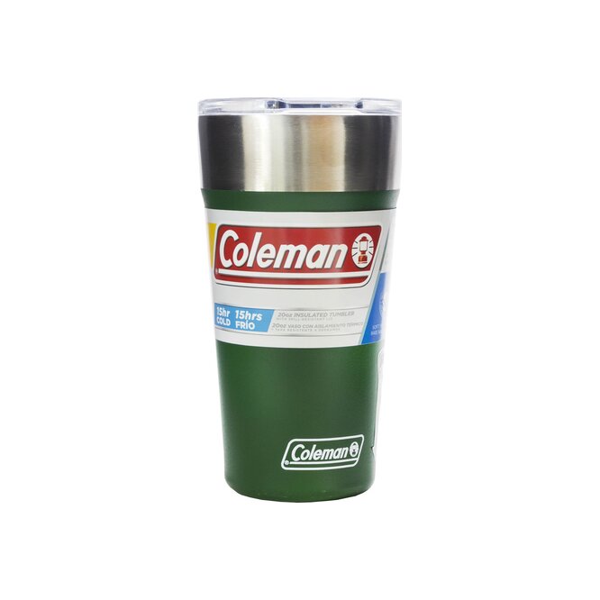 Vaso térmico con aislamiento verde Coleman 600 ml