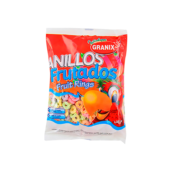 Cereal anillos frutados Granix 190 gramos