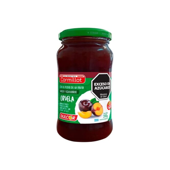 Mermelada arándanos light frasco Cormillot 390 gramos