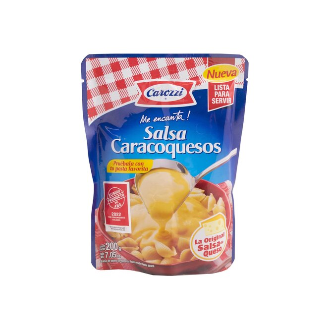 Salsa Caracoquesos doy pack Carozzi 200 gramos