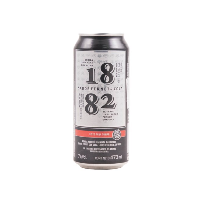 Fernet con Cola en lata 1882 473 ml