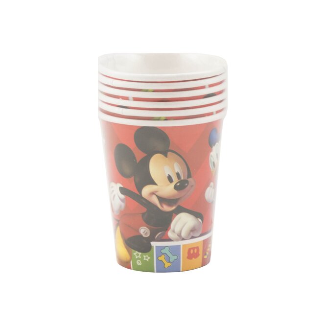 VASO DE COTILLON DISNEY MICKEY 6UN