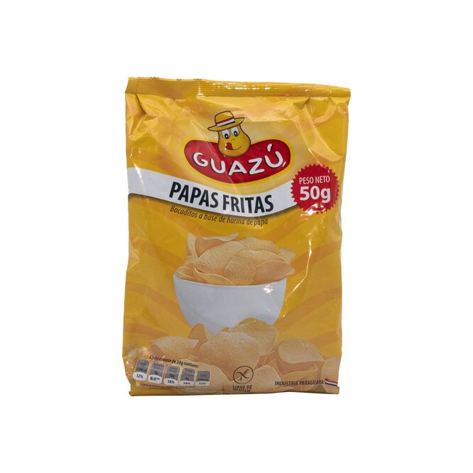 Papa frita Guazu 50 gramos