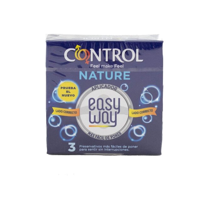 Preservativo Nature Easy Way Control 3 unidades