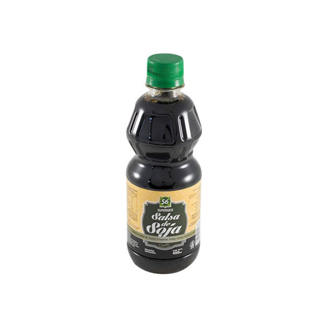 Salsa de Soja en Botella Superseis 450 ml