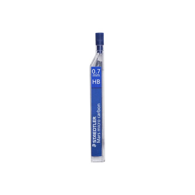 MINAS STAEDTLER MARS CARBON 0.7MM 12 UND