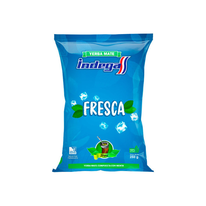 Yerba mate fresca paquete Indega 250 gramos