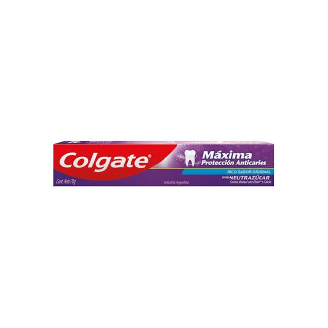 Crema Dental Máxima Protección Anti caries Colgate 70 gramos