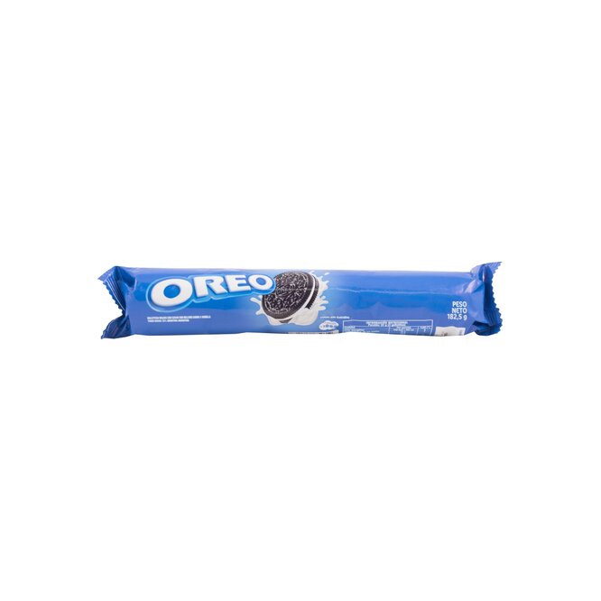 Galletitas relleno sabor a vainilla Oreo 182,5 gramos