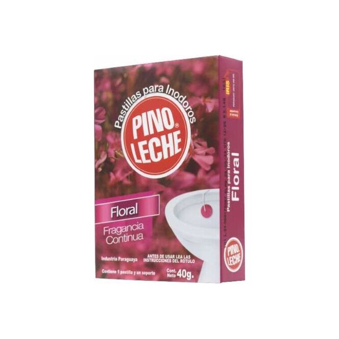 Pastilla para Inodoro Floral en caja Pinoleche 40 gramos