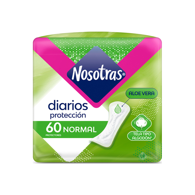PROTECTORES DIARIOS NORM NOSOTRAS 60UN
