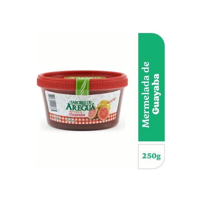 Mermelada de guayaba Sabores de Areguá 250 gramos