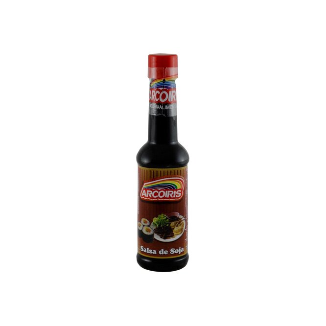 Salsa de soja frasco Arcoíris 150 ml