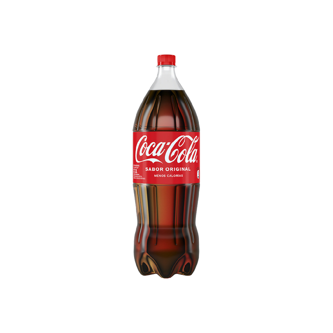 Gaseosa Descartable en botella Coca Cola 2 litros