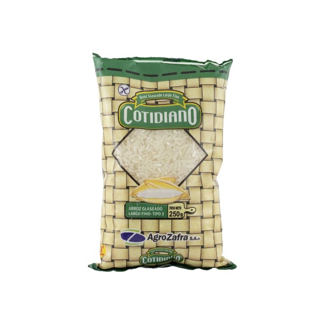 ARROZ GLASEADO LARGO FINO TIPO 3 COTIDIA