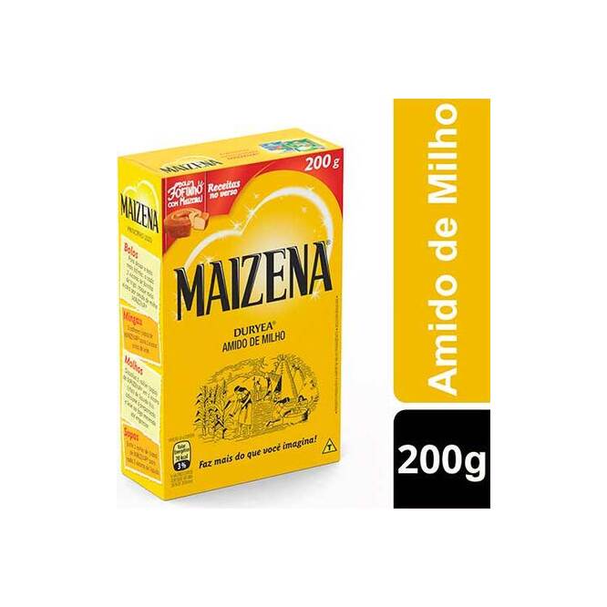 Almidón de maíz en caja Maizena 200 gramos