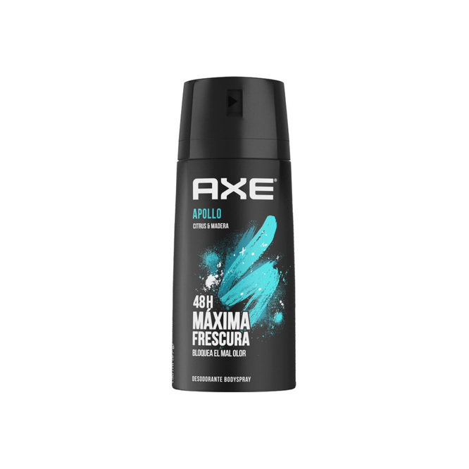 Desodorante corporal apolo en aerosol Axe 150 ml