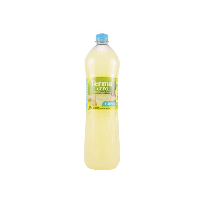 Bebida cero amargo sabor citrus Terma en botella 1,3 litros