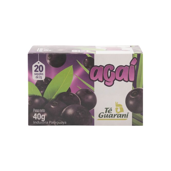 Té de acaí en saco Té Guaraní 20 unidades