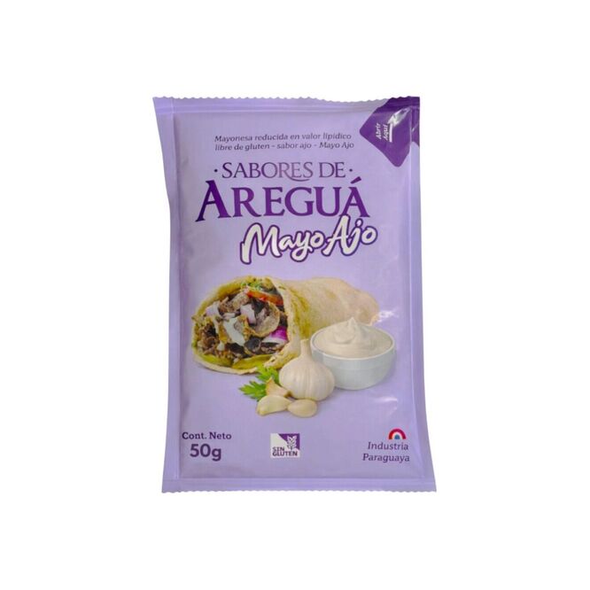 Mayonesa Mayo Ajo Sabores de Areguá 50 gramos