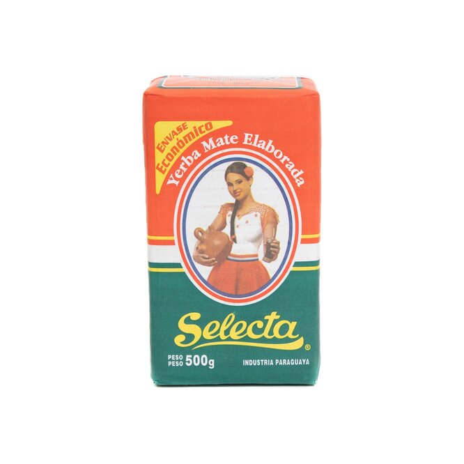 Yerba mate económica paquete Selecta 500 gramos
