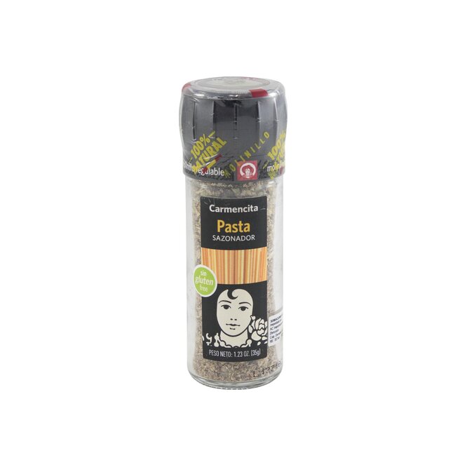 Sazonador para pastas La Toscana en frasco Carmencita 28 gramos