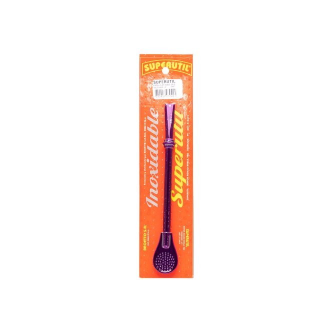 Bombilla de acero inoxidable Superútil 1 unidad