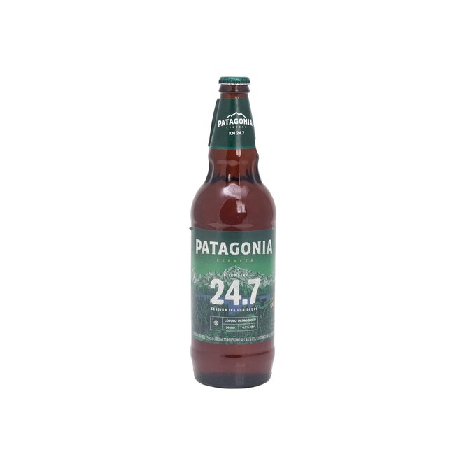 CERVEZA 730ML KM 24.7 PATAGONIA BOTELLA