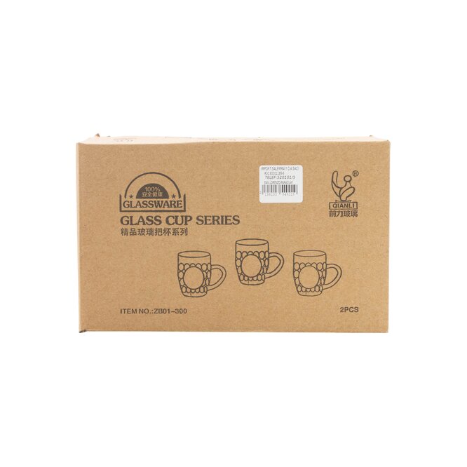 MANIJA DE CHOPP 2UN QIANLI 510 ML