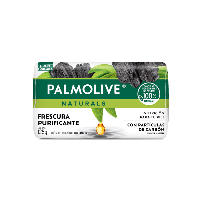 Jabón de tocador frescura purificante Palmolive 125 gramos
