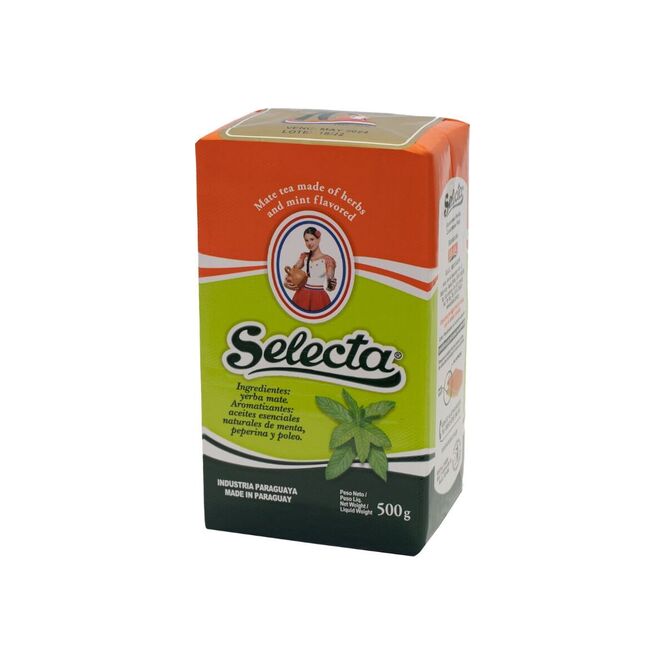 Yerba mate menta pack Selecta 500 gramos