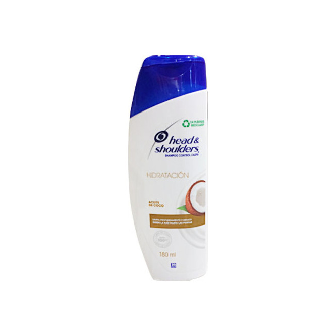 Shampoo hidratación con aceite de coco Head & Shoulders 180 ml
