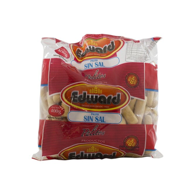 PALITO SIN SAL EDWARD 400GR BSA