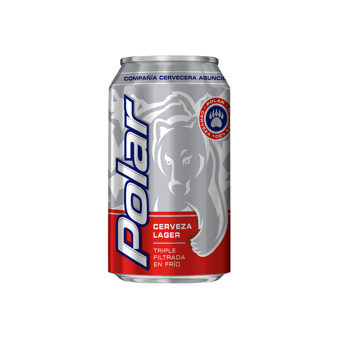Cerveza lata Polar 350 ml
